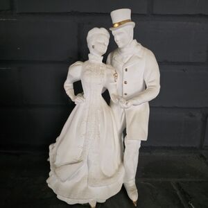 RARE Lenox 1992 The Skaters Romance Musical Figurine
